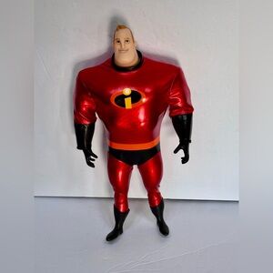 Incredibles Plastic Doll Action Figure 13 in Tall Mr Incredible Super Hero